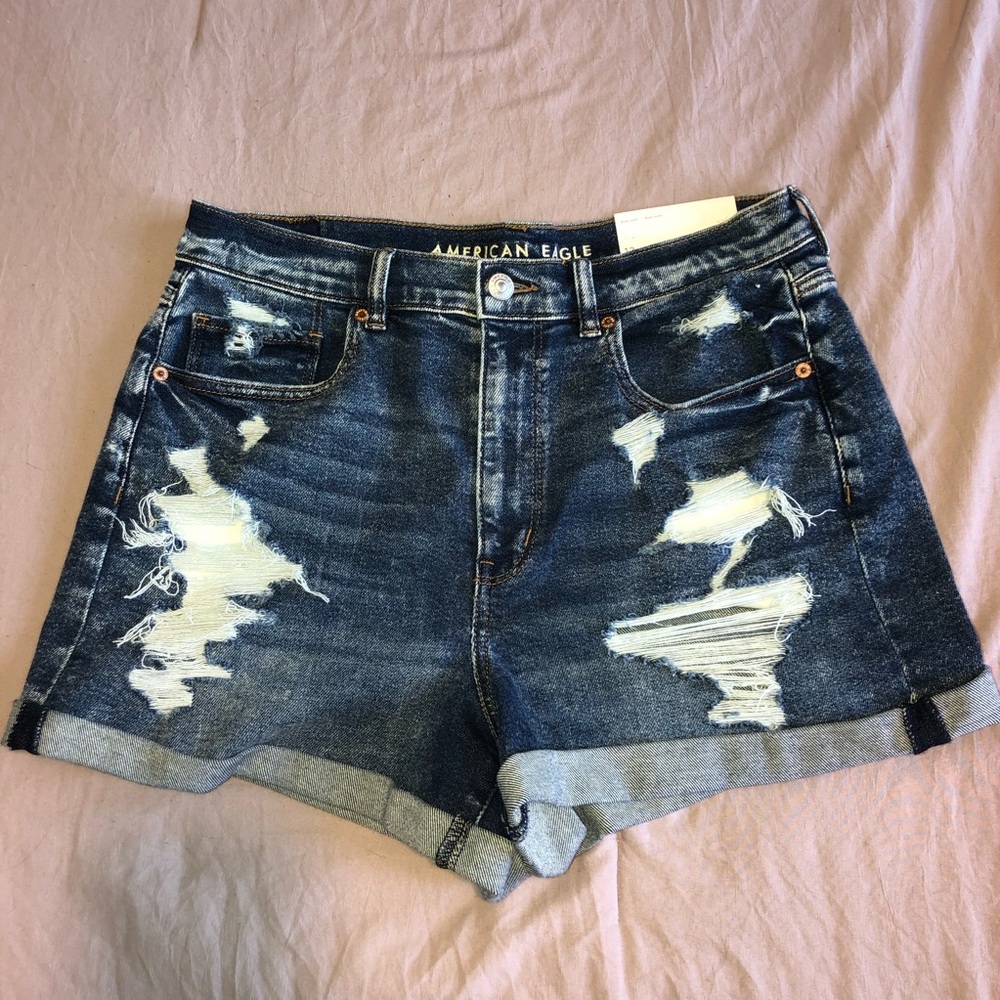 AE Stretch Mom Shorts